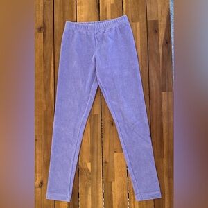 Hanna Andersson Girls Corduroy Leggings, Size 8, Blue